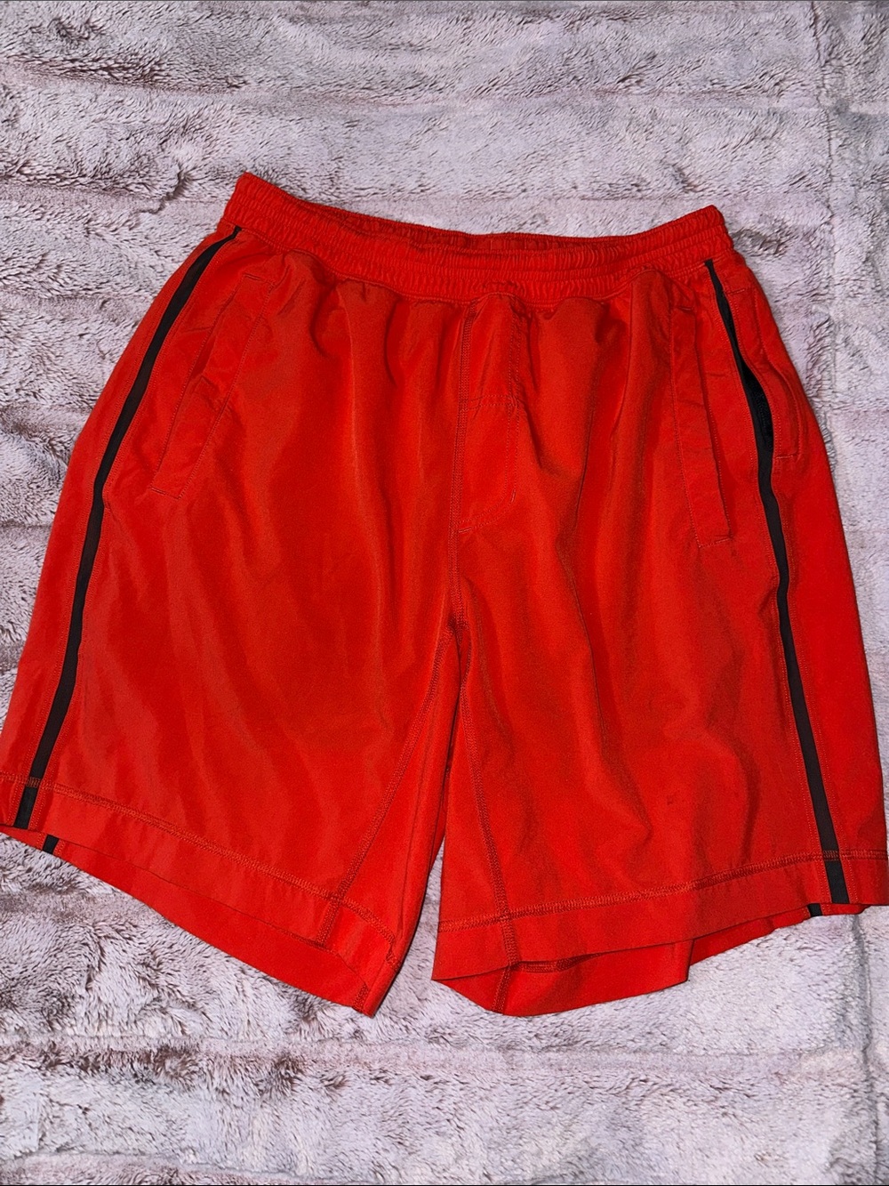 Men's Lululemon  Red Athletic Shorts size medium
